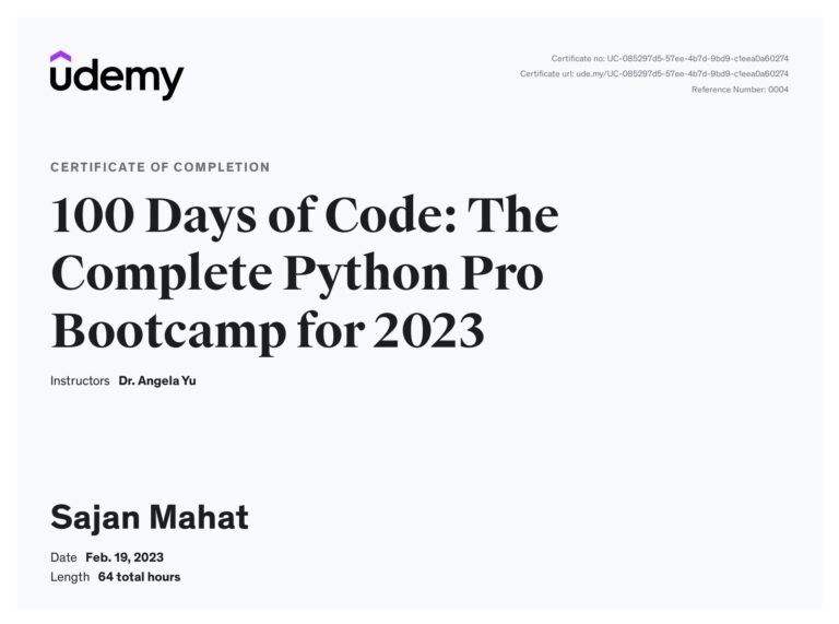 udemy python